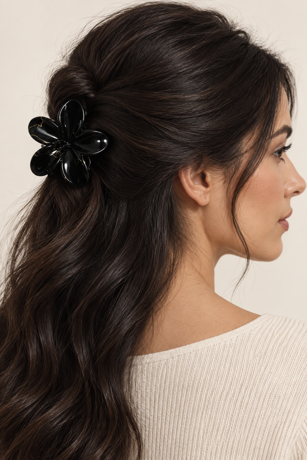 Fermaglio per capelli a fiore – 6 colori